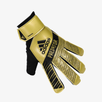 adidas Unisex-Child Training Goalie Predator Gloves, Gold Metallic/Football Blue, 7