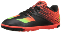 adidas Unisex-Child Messi 15.3 TF J-K, Black/Green/Solar Red, 13 M US Little Kid