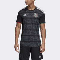 adidas Men's Soccer Mexico Home Jersey Black/White XXXL