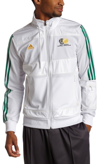 South Africa Track Top (White, XLarge)