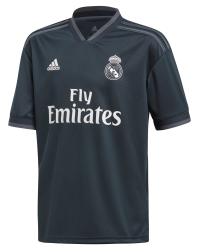 adidas World Cup Soccer Real Madrid Soccer Youth Real Madrid Away Jersey, Large, Tech Onix