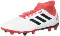 adidas Firm Ground Predator 20.3 (unisex-adult) white/core black/real coral 10.5 M US