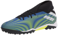 adidas Men's Nemeziz .3 Turf Soccer Shoe, Team Royal Blue/White/Solar Yellow, 8.5