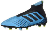 adidas Predator 19+ Firm Ground Soccer Casual Cleats (Men's), Blue, 8