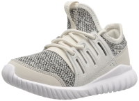 adidas Originals Boy's Tubular Radial C Running Shoe, Clear/Brown/Collegiate Silver/Black, 2.5 M US Little Kid