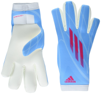adidas Unisex-Adult X Training Goalkeeper Gloves Sky Rush/White/Team Shock Pink 8