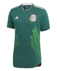 adidas Mexico Authentic Men's Home Soccer Jersey World Cup 2018 (XX-Large) Green