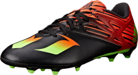 adidas Performance Men's Messi 15.3 Soccer Shoe,Black/Shock Green/Solar Red,12 M US