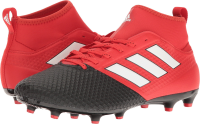 adidas Men's Ace 17.3 Primemesh Firm Ground Cleats Soccer Shoe, Red/White/Black, (13 M US)