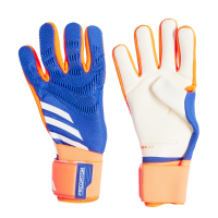 adidas Unisex Competition Goalie Gloves, Lucid Blue/Solar Red/White, 9