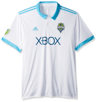 MLS Seattle Sounders FC Adult Men Replica Wordmark s/jersey,2X-Large,White