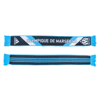 adidas Olympique Marseille Soccer Futbol Authentic Jacquard Team Scarf