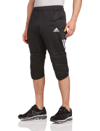 adidas Men's Tierro 13 Goalie 3/4 Padded Pants (XL, Black)