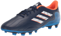 adidas Unisex Copa Sense.4 Flexible Ground Soccer Shoe, Core Black/White/Vivid Red, 10 US Men