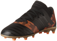 adidas Girls Nemeziz 17.3 FG J, core Black/core Black/Solar red, 12.5 Little Kid