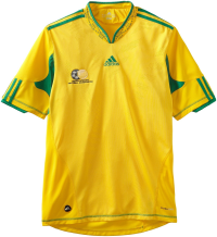 adidas South Africa Gold Home Performance Soccer Jersey (XX-Large)