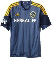 MLS Los Angeles Galaxy Short Sleeve Replica Jersey, X-Large