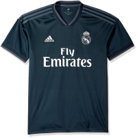 adidas World Cup Soccer Real Madrid Soccer Real Madrid Away Jersey, XX-Large, Tech Onix