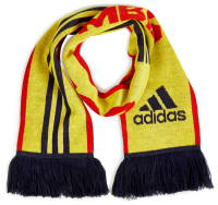 adidas Performance Colombia Home Scarf, Collegiate Navy/Red/Bright Yellow/White, One Size Fits Men