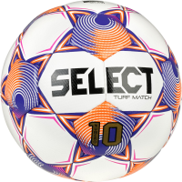 SELECT Numero 10 Turf Match Soccer Ball, Yellow/Black/Red, Size 4