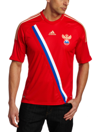 Russia Home Authentic Soccer Jersey, X-Large