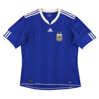 adidas Argentina AFA Men's Away Jersey World Cup 2010