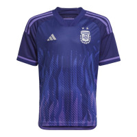 Adidas Argentina Youth Away Jersey World Cup 2022