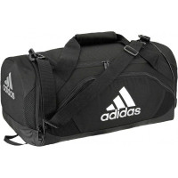 adidas Defender 4 Small Duffel Bag - Black/White