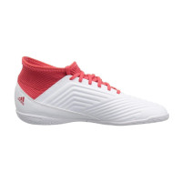 adidas Predator Tango 18.3 Youth Indoor Futsal Shoes (White / Real Coral)