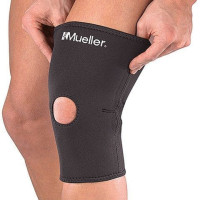 Mueller Open Patella Knee Sleeve - Black