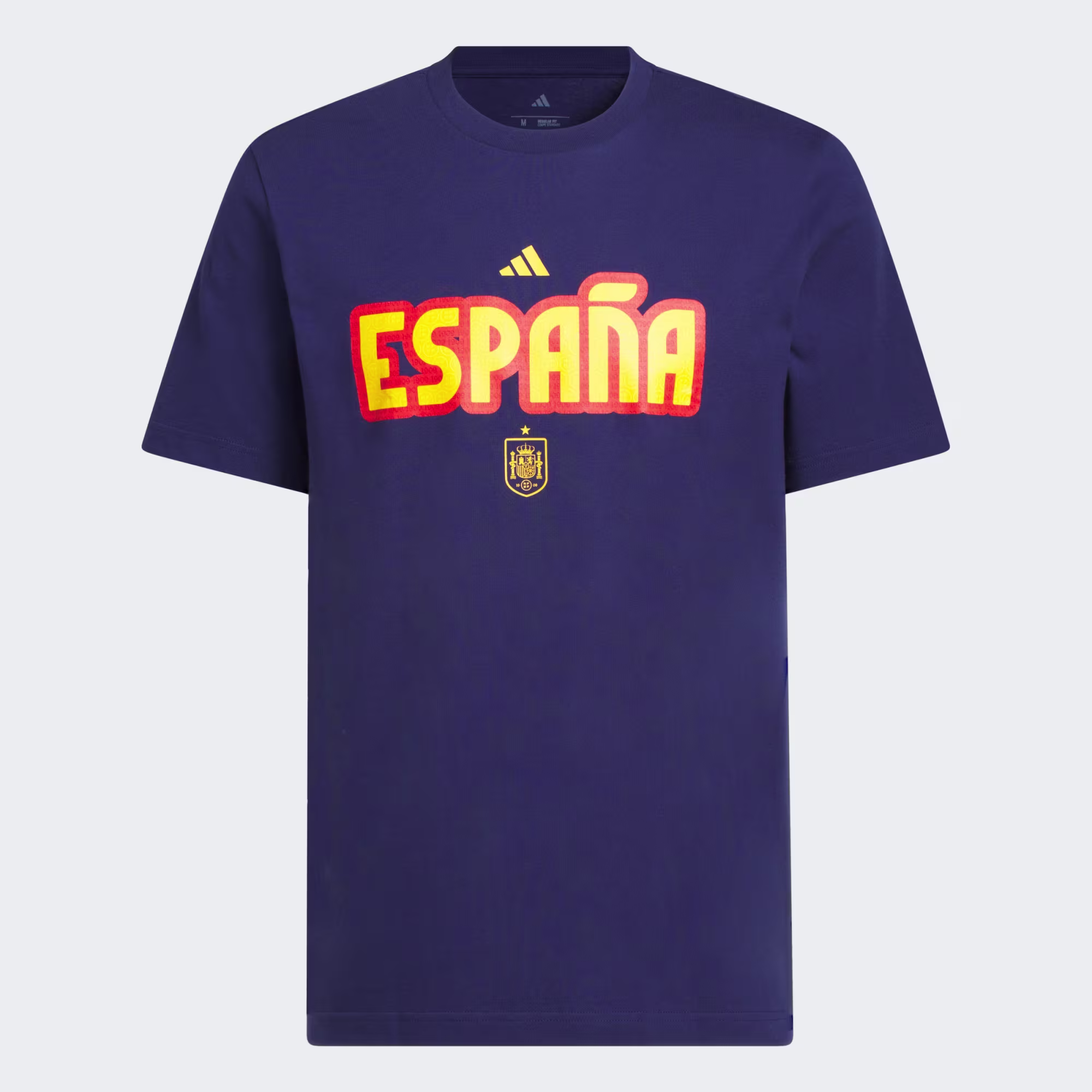 adidas World Cup Spain Men's Home Graphic Tee 26 - Dark Blue