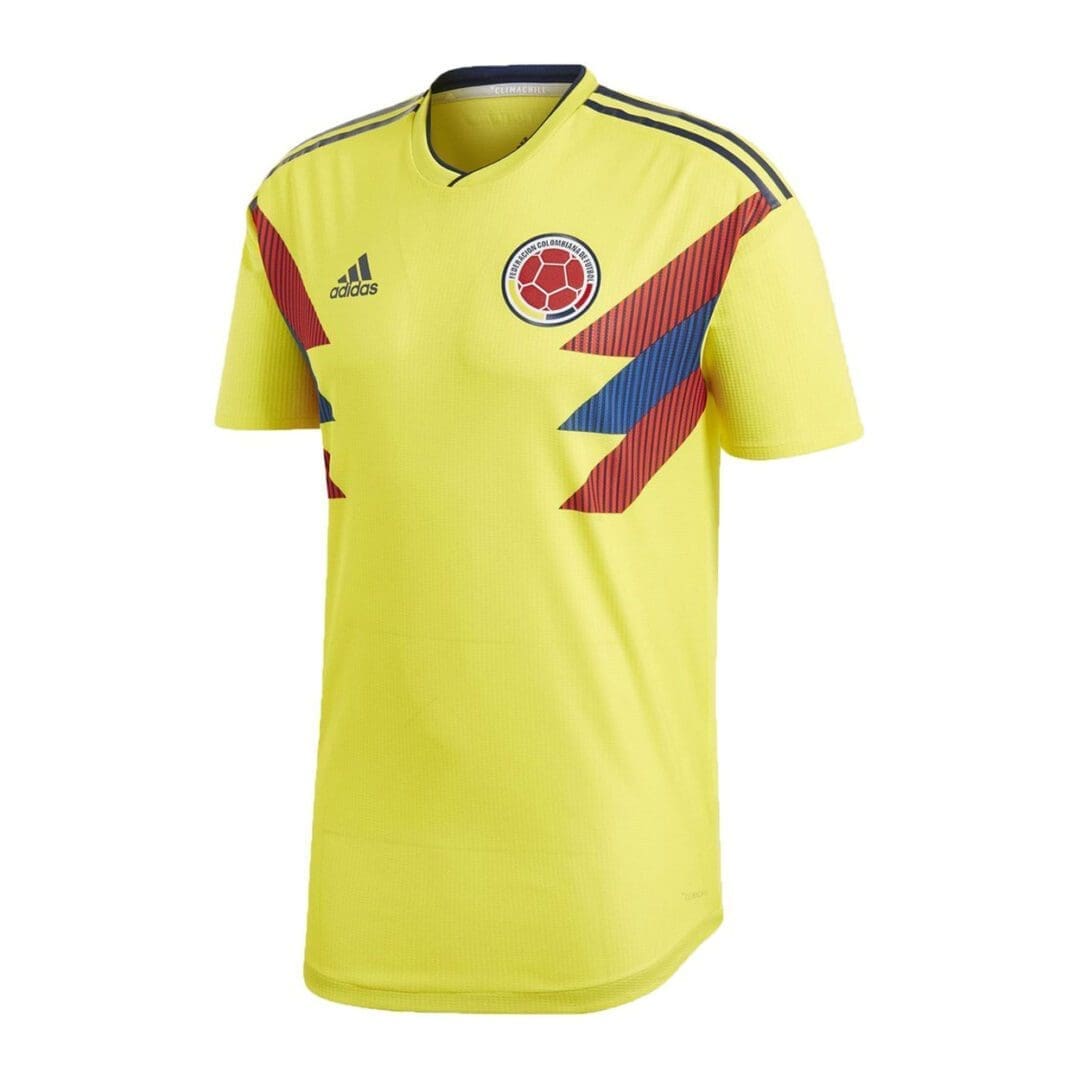 adidas Colombia Men's Authentic Home Jersey World Cup 2018