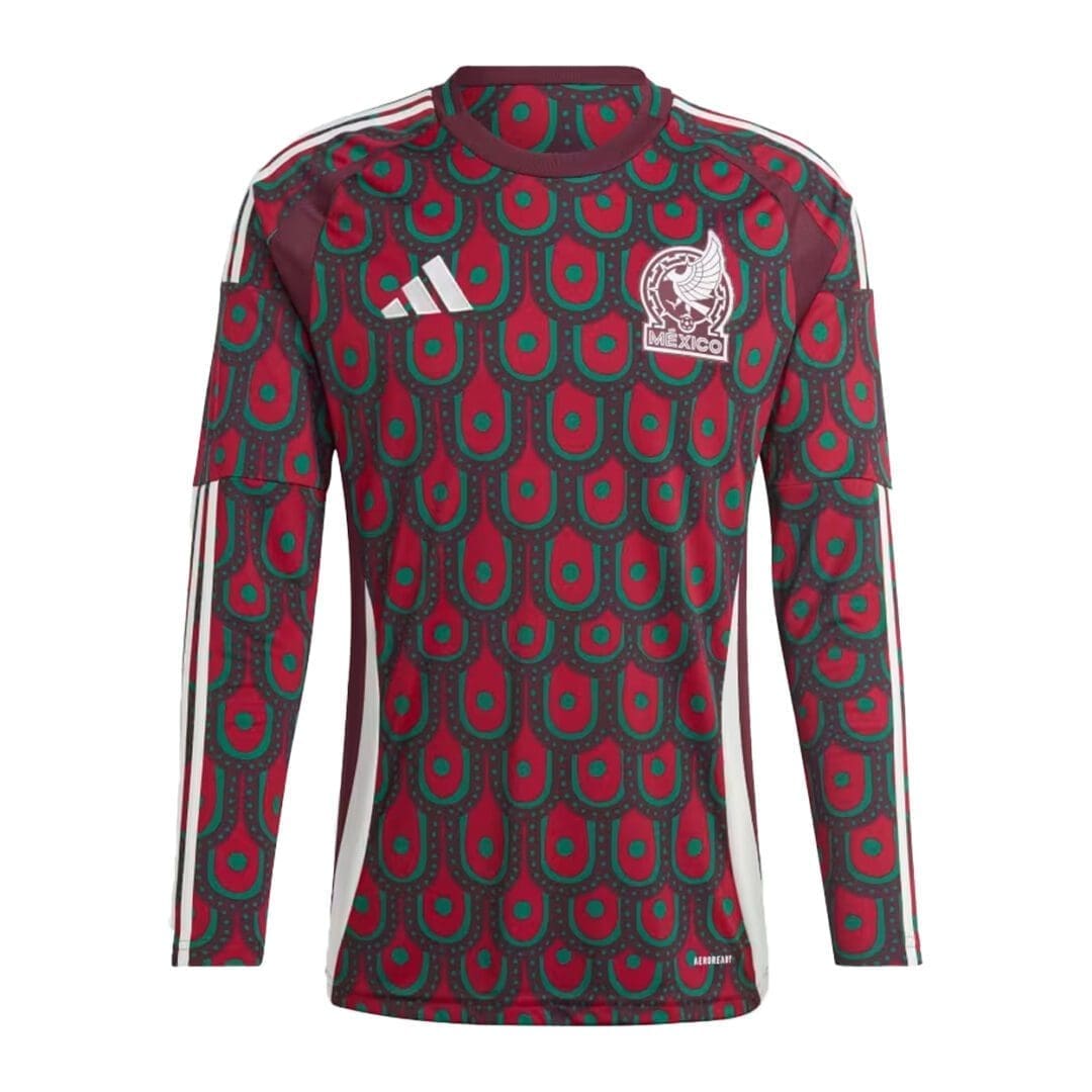 adidas Mexico Men's Long Sleeve Home Jersey 2024/25