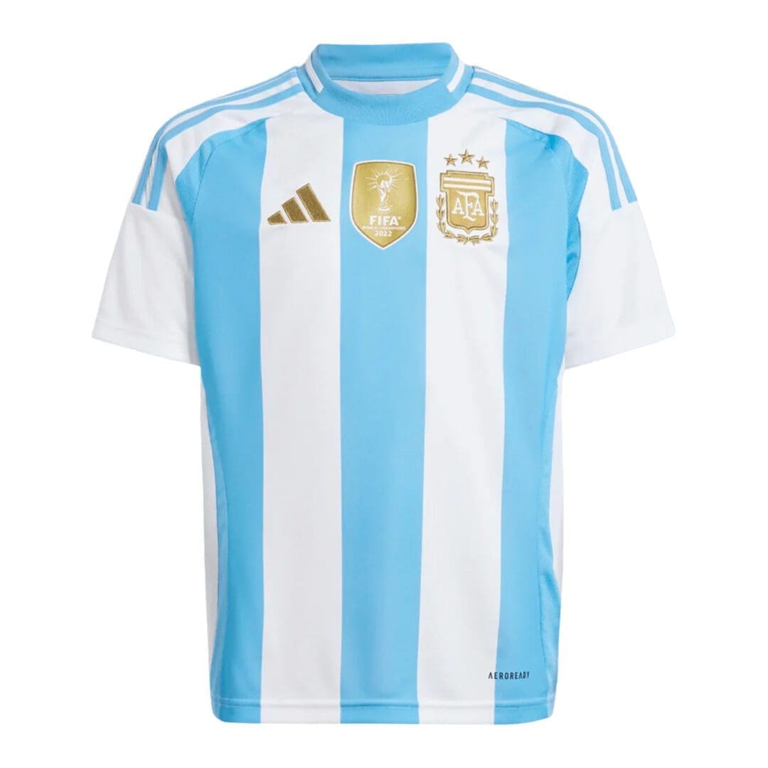 adidas Argentina Youth Home Jersey Copa America 24