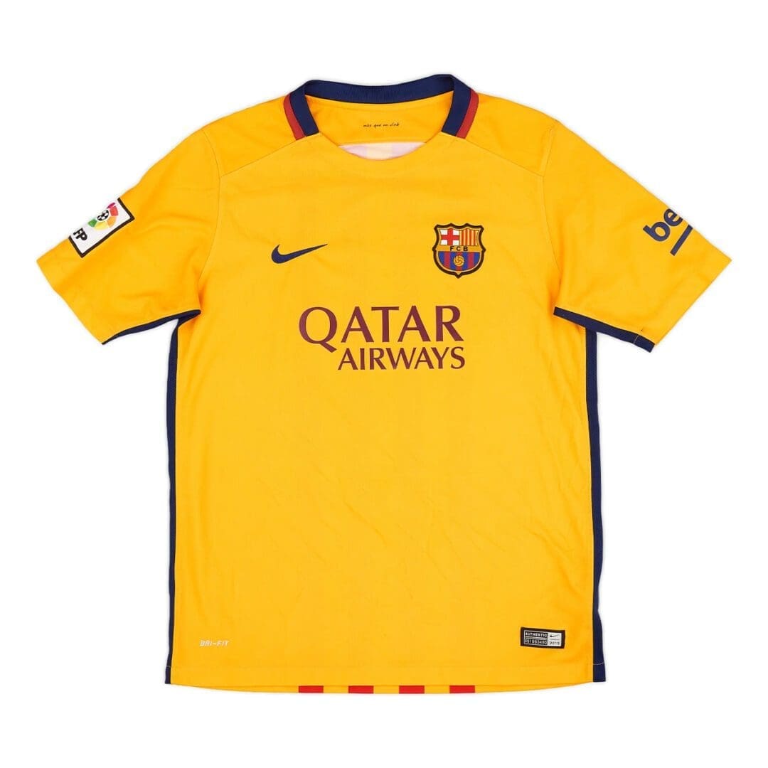 Nike FC Barcelona Youth Away Jersey 2015/16