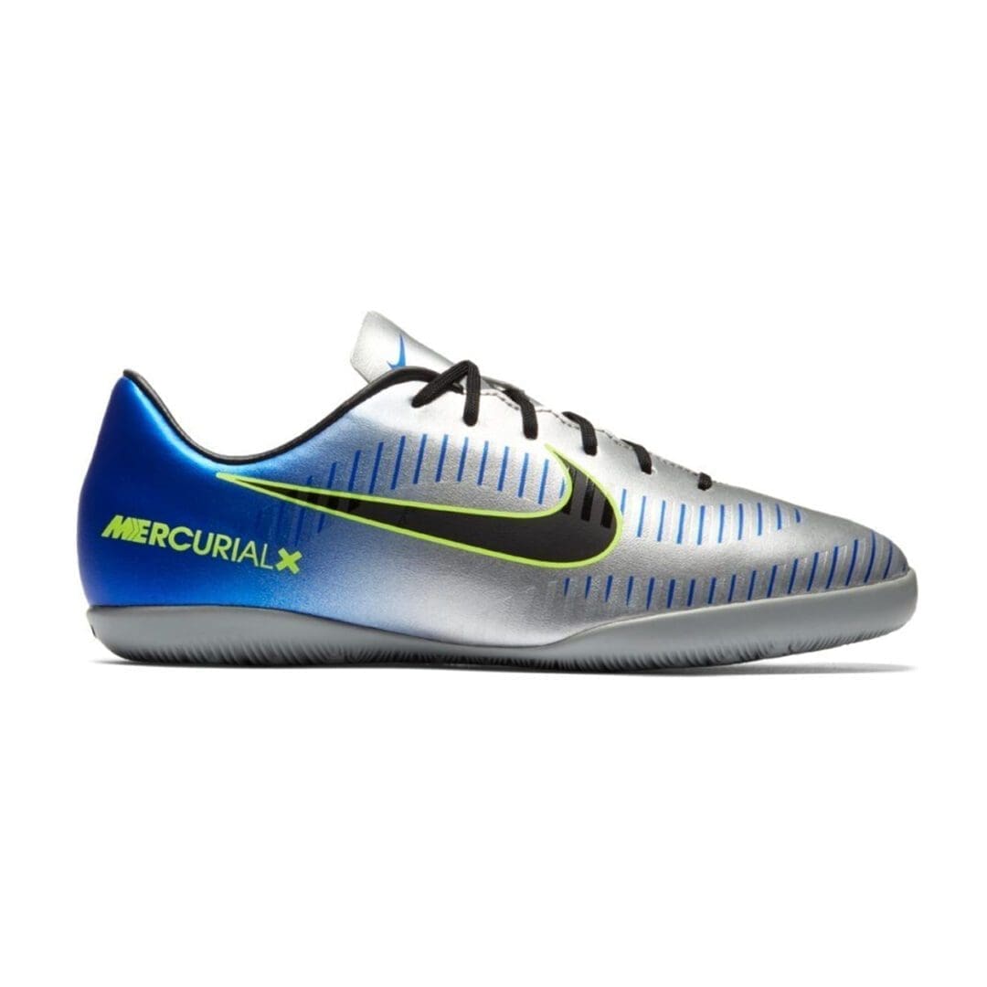 Nike Mercurial Victory VI Youth Indoor Shoes (Blue Chrome)