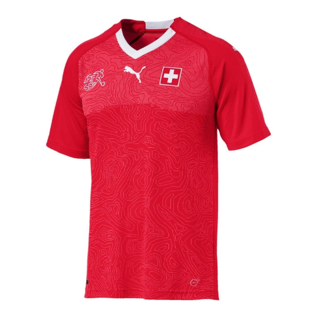 Puma Switzerland Men's Home Jersey WC 2018