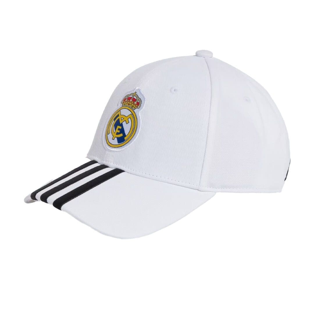 adidas Real Madrid Home Baseball Cap (White)