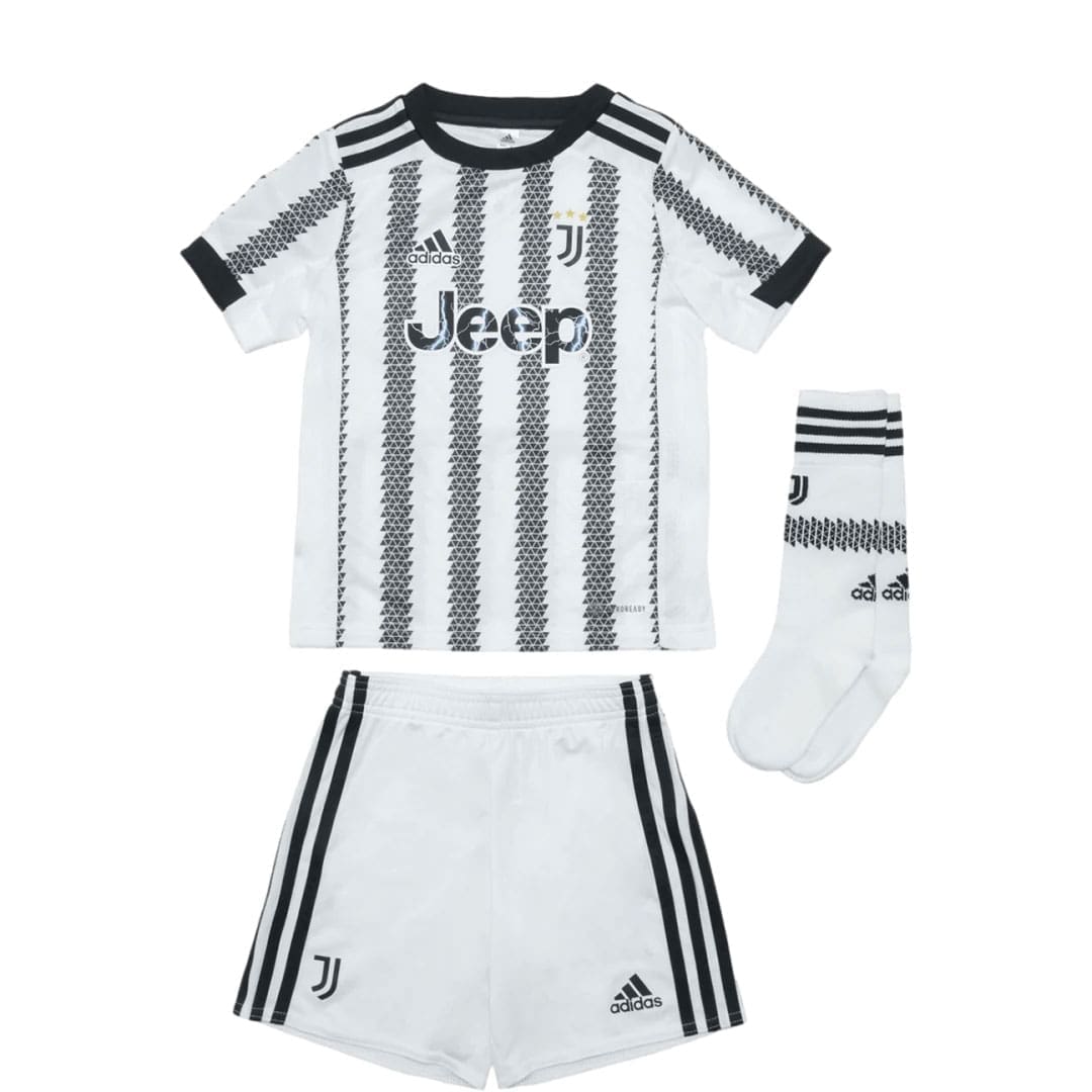 Adidas Juventus Home Mini Kit Set 2022/23