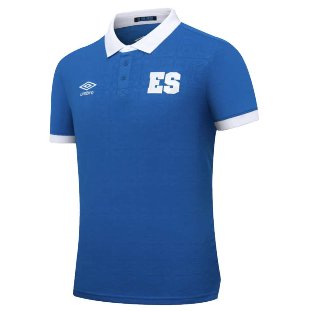 Umbro El Salvador Home Kids Soccer Jersey 25