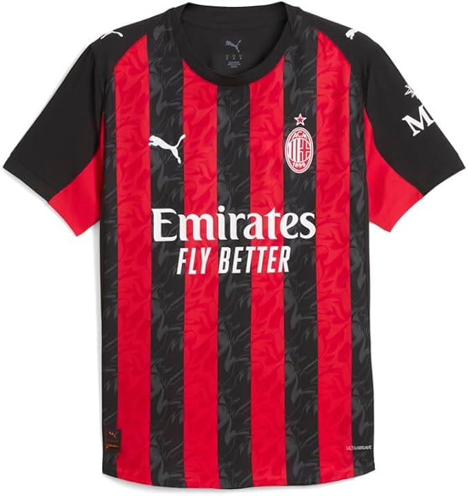Puma AC Milan Home Men's Authentic Soccer Jersey 25/26