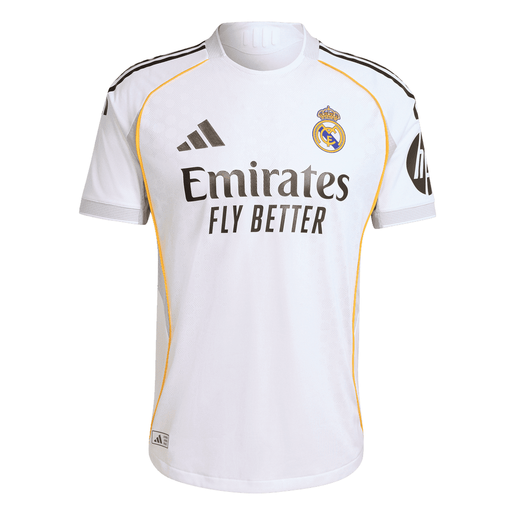 adidas Real Madrid Home Authentic Men's Match Soccer Jersey 25/26
