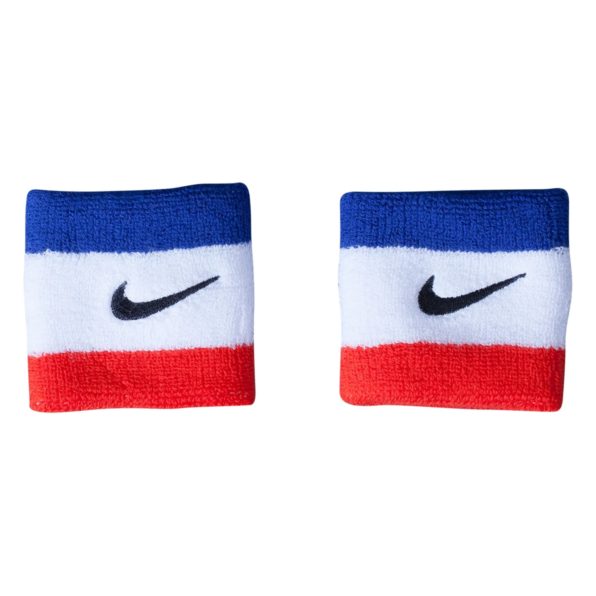 Nike USA Swoosh Classic Wristband -White-Blue-Red