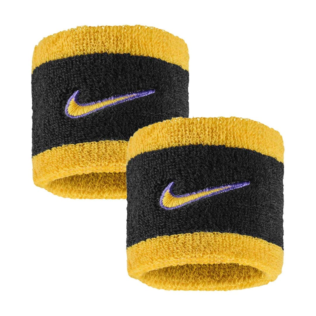 Nike Swoosh Classic Wristbands - Yellow-Black