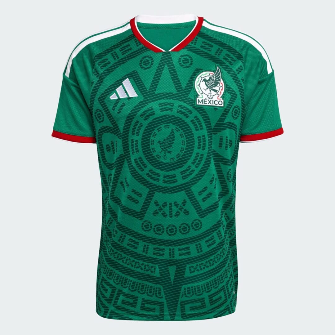 adidas Mexico Men's Home Stadium Soccer Jersey 26/27