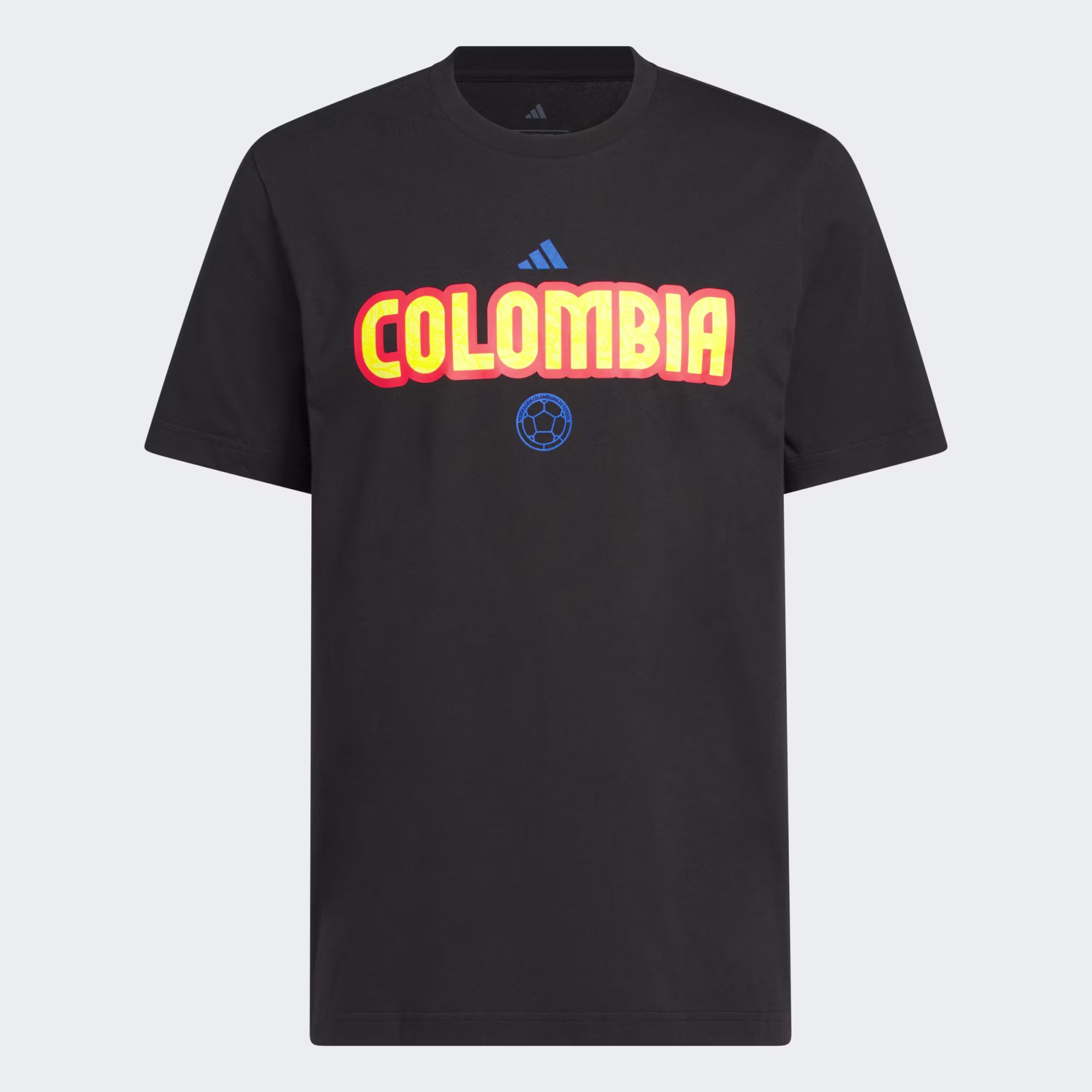 adidas World Cup Colombia Men's Home Graphic Tee 26 - Black