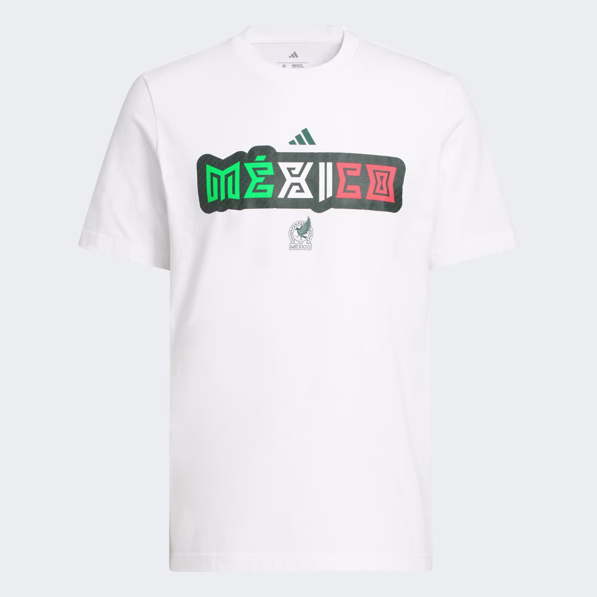adidas World Cup Mexico Men's Home Graphic Tee 26 - White