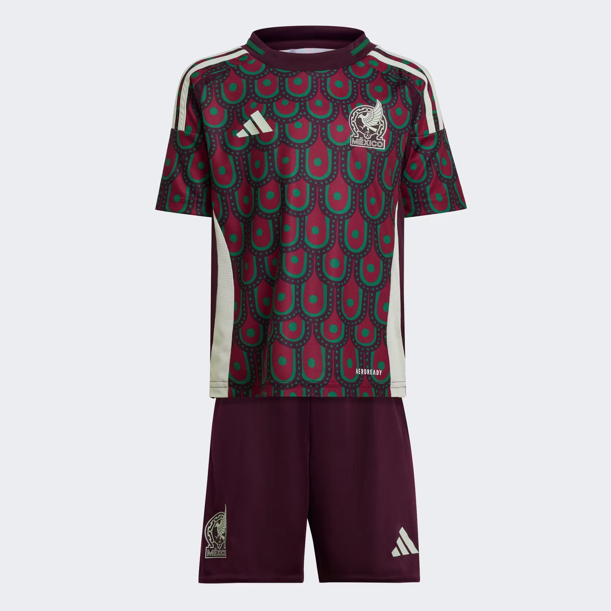 adidas Mexico Youth Home Mini Kit Set 2024