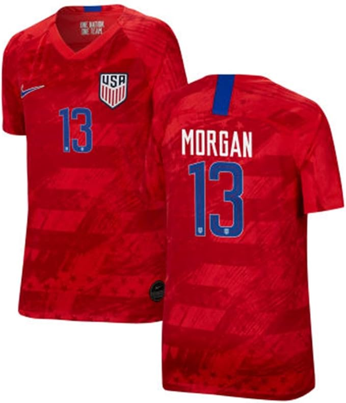 Nike USA Youth Away Jersey Morgan #13 2019