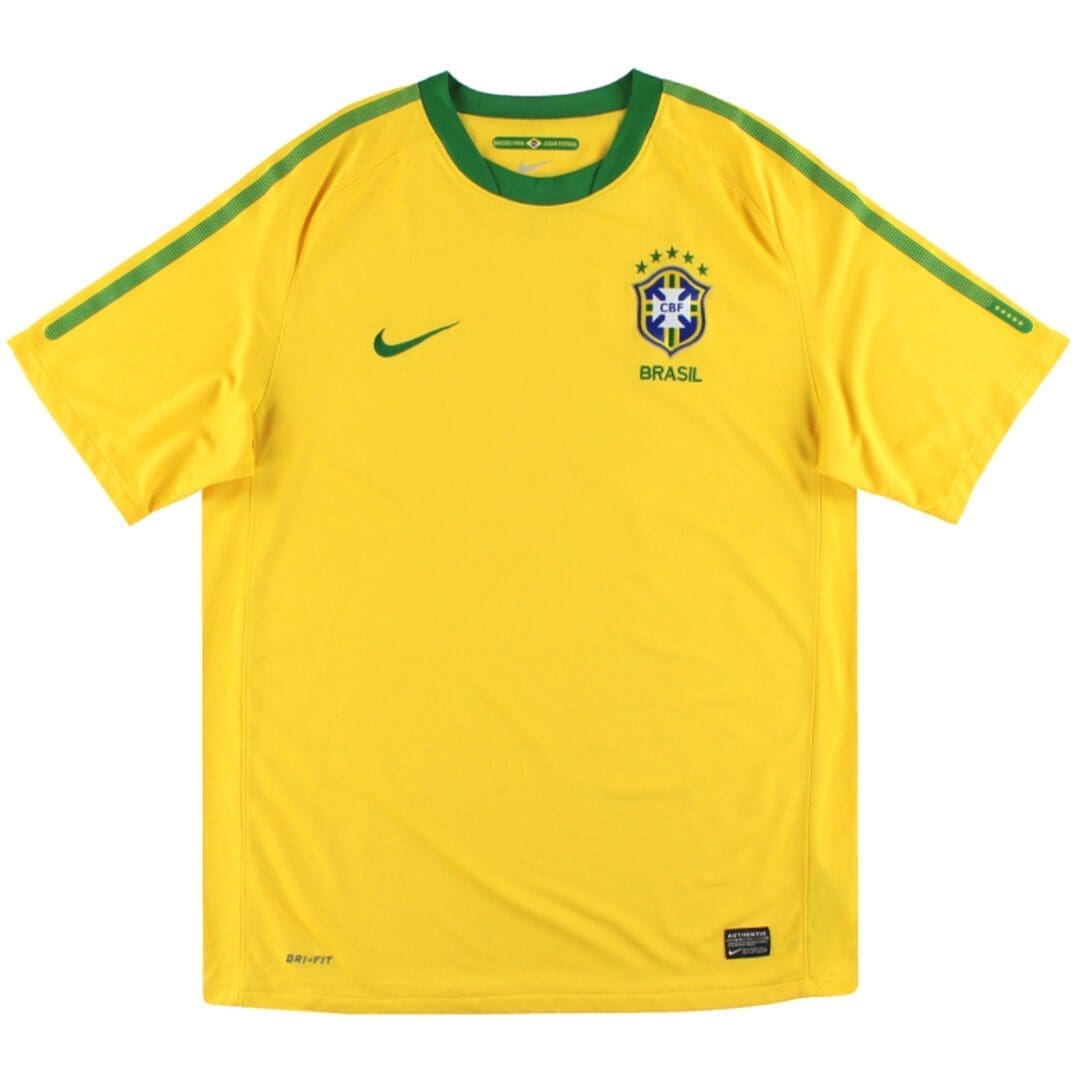 Nike Brazil Youth Home Jersey 2010/11